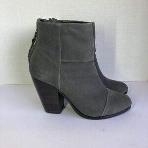 rag & bone Charcoal Ankle Booties